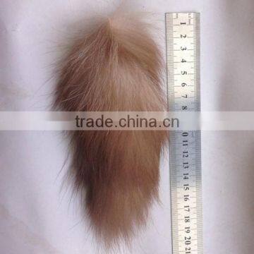 Key chain fur factory direct MIni fox tail female dance custom