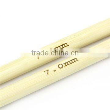High Quality Natural Bamboo Afghan Tunisian Double Ended Crochet Hooks Needles photo-3