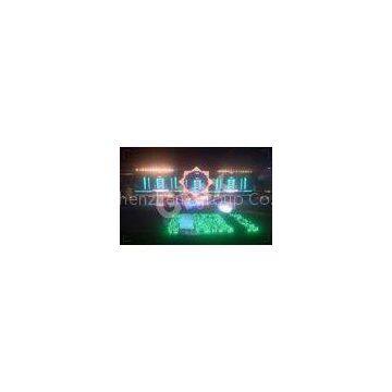 Super Thin P 10 Indoor Advertising Led Display 1500 cd/m2 RGB 16 Bit