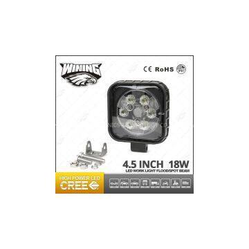 Auto Offroad 4.5\\\'\\\'18W Led Work Light Flood Spot 4x4 Car ATV 4WD SUV Truck Boat Lamp LED Driving Light