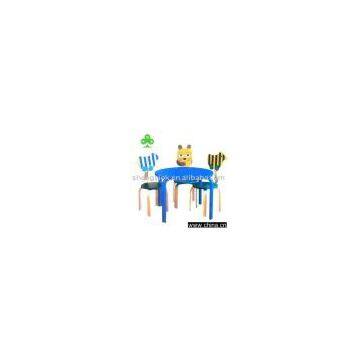 Bent Wood Children Table & Chairs Set