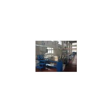 Plastic Extrusion Line Wire Buncher Machine With Folding W Type Cooling Channel