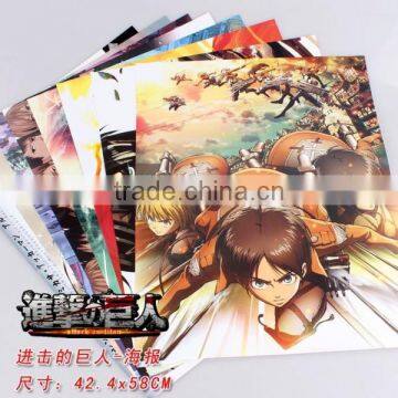 Hot Anime Attack on Titan Japanese Anime Poster