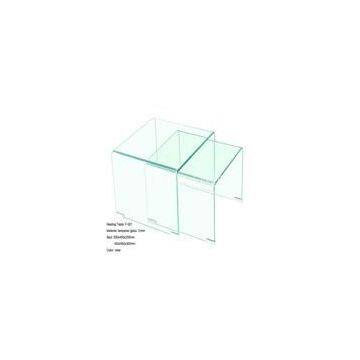 F-001 Clear Nesting Table