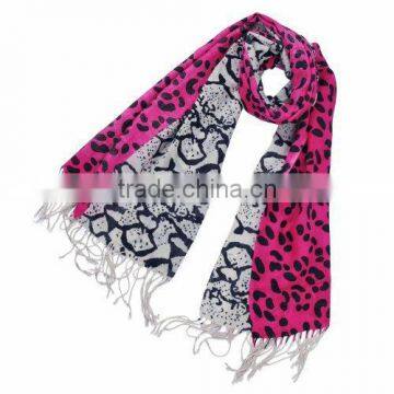 OEM cotton/polyester knitted scarf patterns