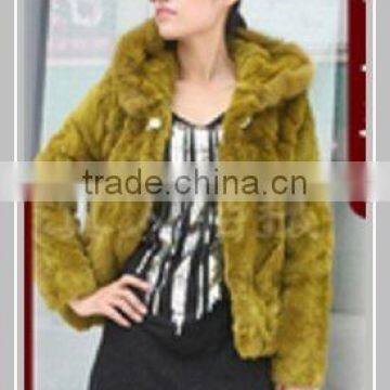 Luxurious High Quality Fur Garment/ Fur Coat FU09