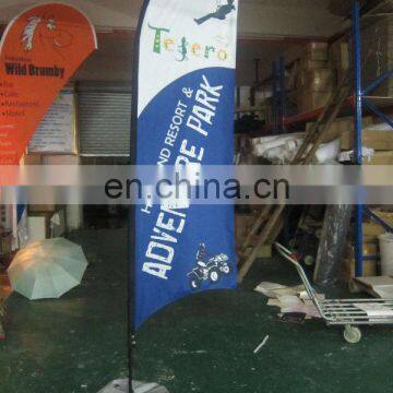Custom Beach Flag and Digital Promotional Stand New Product