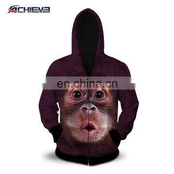 wholesale crewneck sweatshirts with leather sleeve and sublimation printing body for men