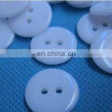 Hot Sale Sewing Supplies White 2 Holes Resin Sewing Buttons 10MM-25MM Scrapbooking Bouton Sewing Accessories