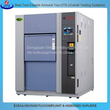 Air to Air Impact Testing Equipment Hot and Cold Temperature Rapid Change Thermal Shock Test Chamber photo-4