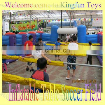 KF inflatable table soccer field