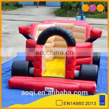 New design hot sale inflatable car bouncer for kids with free EN14960 certificate