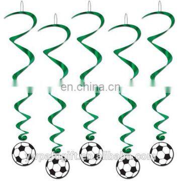 soccer ball swirls decoration