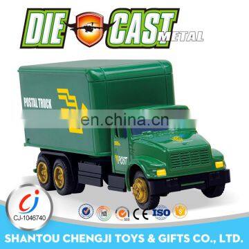 New design kids gift sliding postal diecast tanker truck model