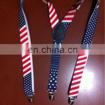 fashion suspender with US flag BLT-25785