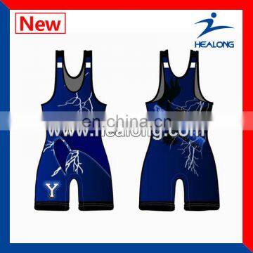 Men`S Sport Wrestling Singlet Jersey