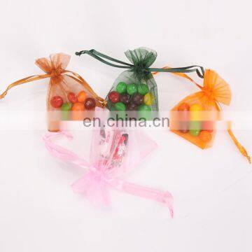 beautiful organza bag round organza bag for wedding gift decoration