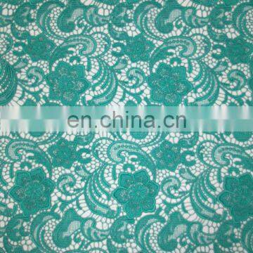 2016 hot selling arican gupure cord lace fabric for nigeria wedding party