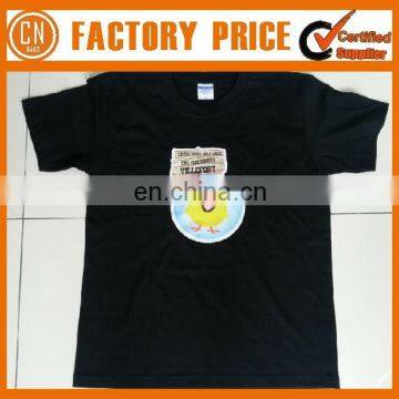 Customized Logo OEM Designed Cotton Heat Transfer Tshirt