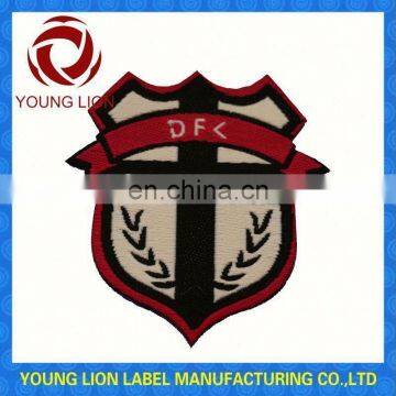 national flag pin football soccer woven badges/patches