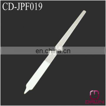 Promotional plastic new material fibre nail file with light body CD-JPF019