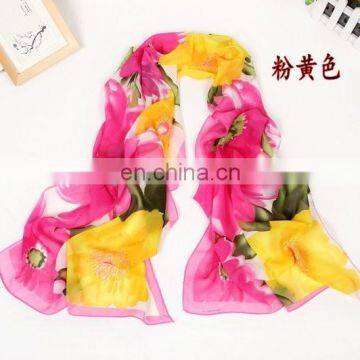 Guangzhou Factory Wholesale Cheap Chiffon Scarf photo-4