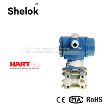 Hart protocal smart vacuum differential pressure transmitter