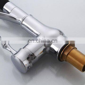 Wholesale Modern Single Handle Pull Down Kitchen Sink Faucet photo-3