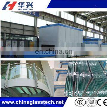 CE apporoved Flat and bent glass tamglass tempering bending