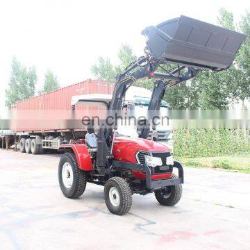 30hp 4wd diesel engine farming tractor with front end loader