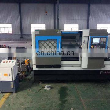 2 Axis Metal Spindle Flat Bed Lathe Machine photo-4