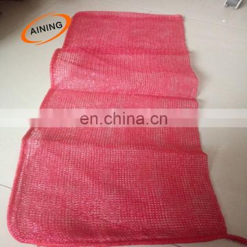 PP leno mesh bags for packing vegetables and fruits