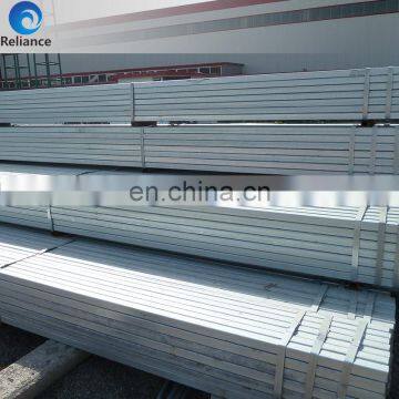 GI WELDED HOLLOW SECTION RECTANGULAR STEEL PIPE AS GALVANIZED DRAINAGE PIPE