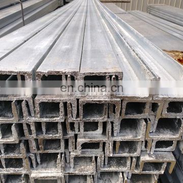 Cutting Building Construction JIS SPFC590 Galvanized Deep U Channel Steel