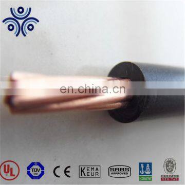 UL certificate 16awg PVC Insulation Nylon sheathed THHN electric cable wire