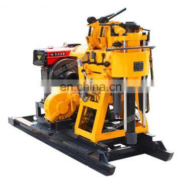 Trailer mounted hydraulic water well drilling machine borehole drilling rig price