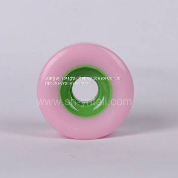 pu Wheels for Skate Board 70*45 PU Wheels Pink pu Pulley for Skateboard photo-2