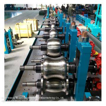 Black Steel Tube Production Line Round Square Pipe Making Machine Rectangular Erw Steel Pipe Mill