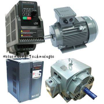 TECO helical gear reducer motor