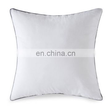 Hot Sale Standard White High Quality Microfiber Square Form Polyester Sofa Home  Pillow Inner  Made in China