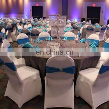 Wholesale cheap stretch standard colors white spandex hotel party banquet wedding chair cover