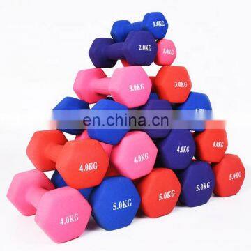 Cheap Dumbbells Weight Lifting Non-slip Grip Soft Neoprene Dumbbell Set