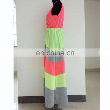 2019 Women Fashion Floral Skirt Maxi Cotton Design Summer Clothes Causal Dresses (this Link for WOMAN) photo-4