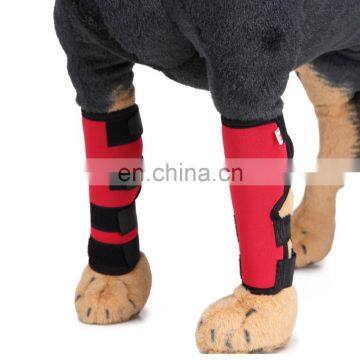 2PCS Pet Elbow Protector Protecting Dog's Leg Dog Surgery Wound Protector Leg Wrap Protects Support Brace Knee Pads