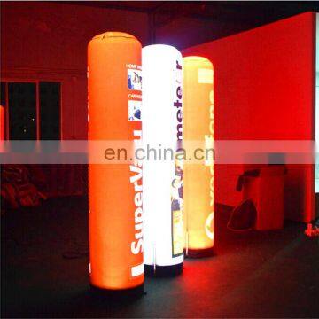 Customized Advertising Inflatable LED Lighted Tube /Inflatable Column /Inflatable Pillar For Event Decoration photo-3