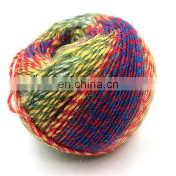 Cheap 100% Wool Yarn Colorful for Hand Knitting photo-2
