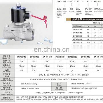 Brass Solenoid Valve AC220V,DC12V DC24V Electric Solenoid Valve for Water Oil Air Micro Valve 220V photo-3