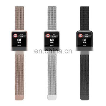 Smart Wrist Watch Without Sim Card Full Touch Screen Heart Rate Monitor Body Temperature Ecg Body Temperature Smart Watch photo-4