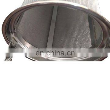 316L Wire Mesh Basket Filter Element Stainless Steel Cylinder Wine Filter photo-7