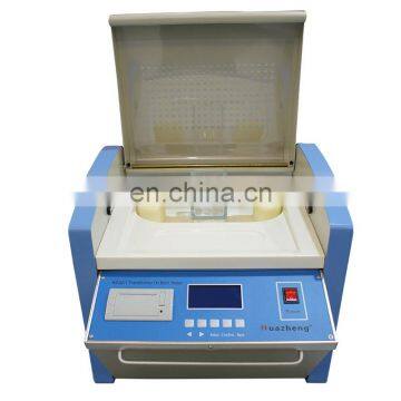 Lab Equipment HZJQ-1 Portable Transformer Oil Dielectric Strength Test 100kv Dielectric Breakdown Tester photo-5